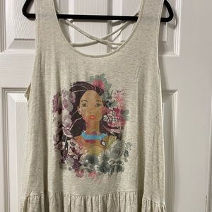 Torrid Pocahontas Flowy Tank Top